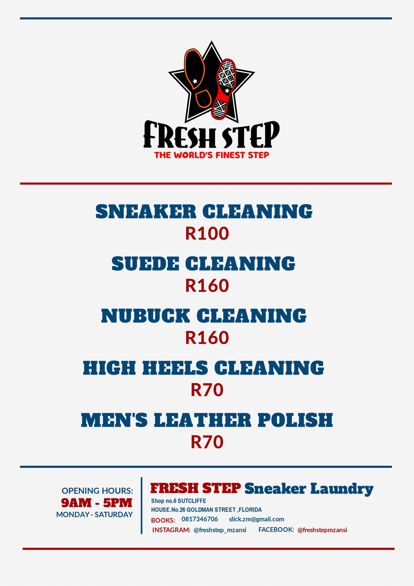 shoe cleaning business plan